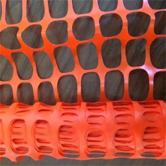 Grillage de signalisation orange pour balisage