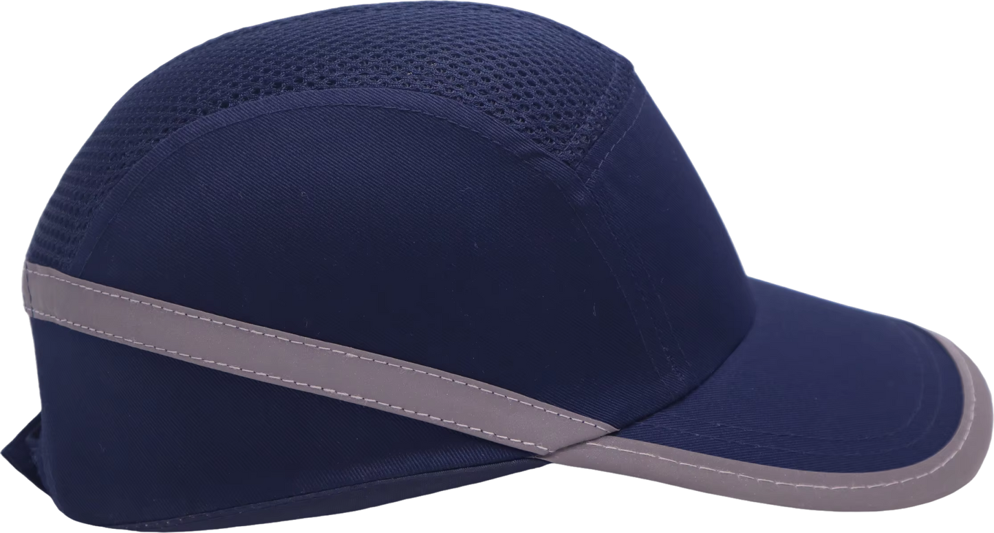 Casquette de sécurité anti-heurt couleur bleu